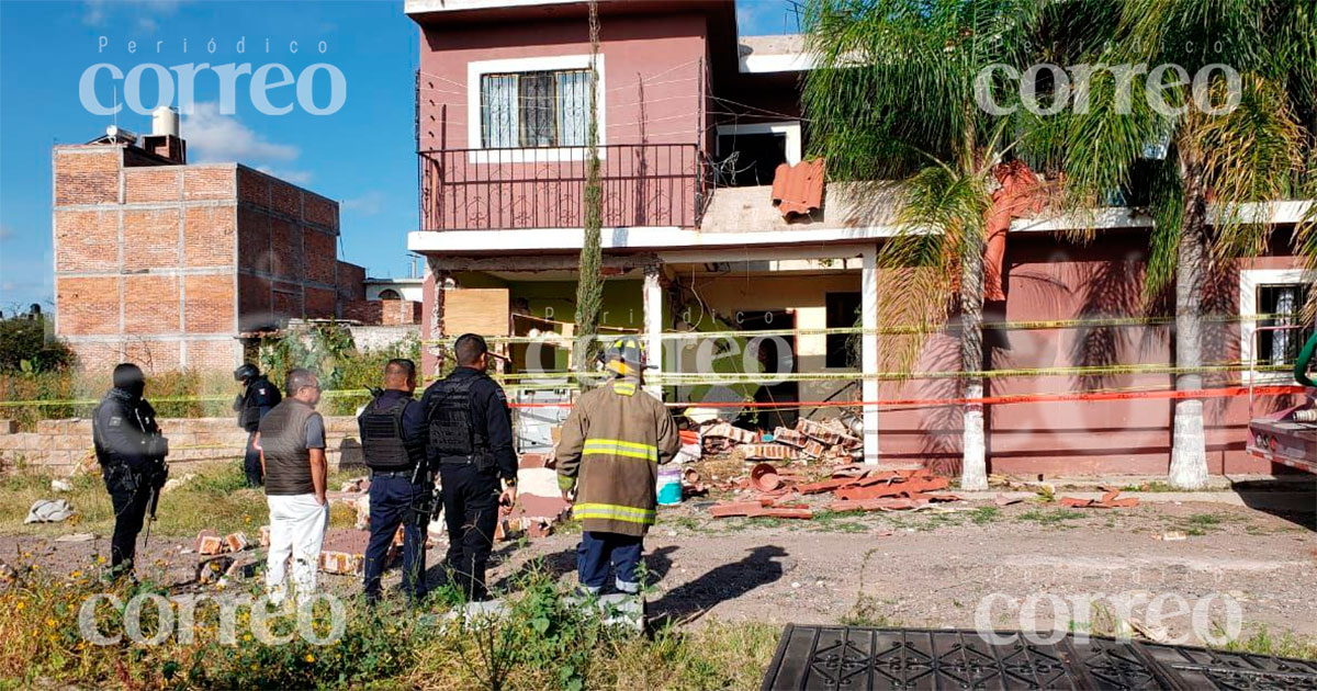 Explosión de gas en casa de Pénjamo deja una persona herida de gravedad