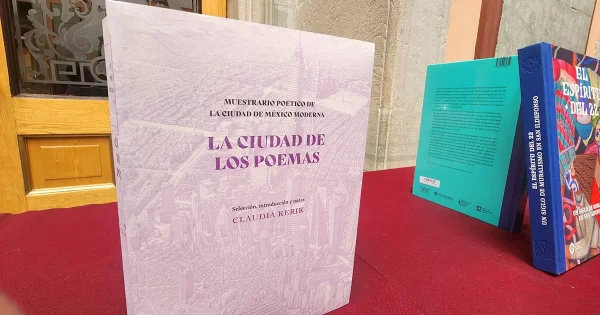 Claudia Kerik presenta ‘La ciudad de los poemas’ como una visión literaria de la CDMX