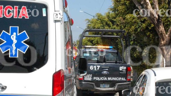 Hombre es atropellado en Jaral del Progreso cuando iba en su bicicleta