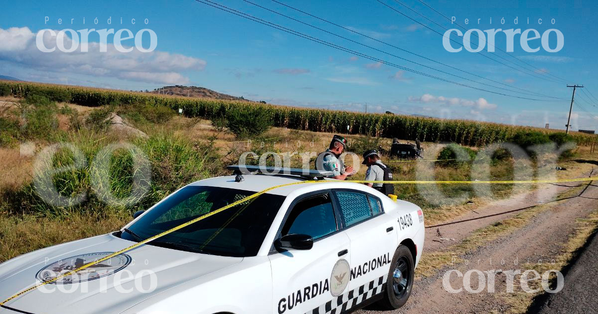 Hombre muere sobre la Irapuato-Abasolo tras volcar su auto