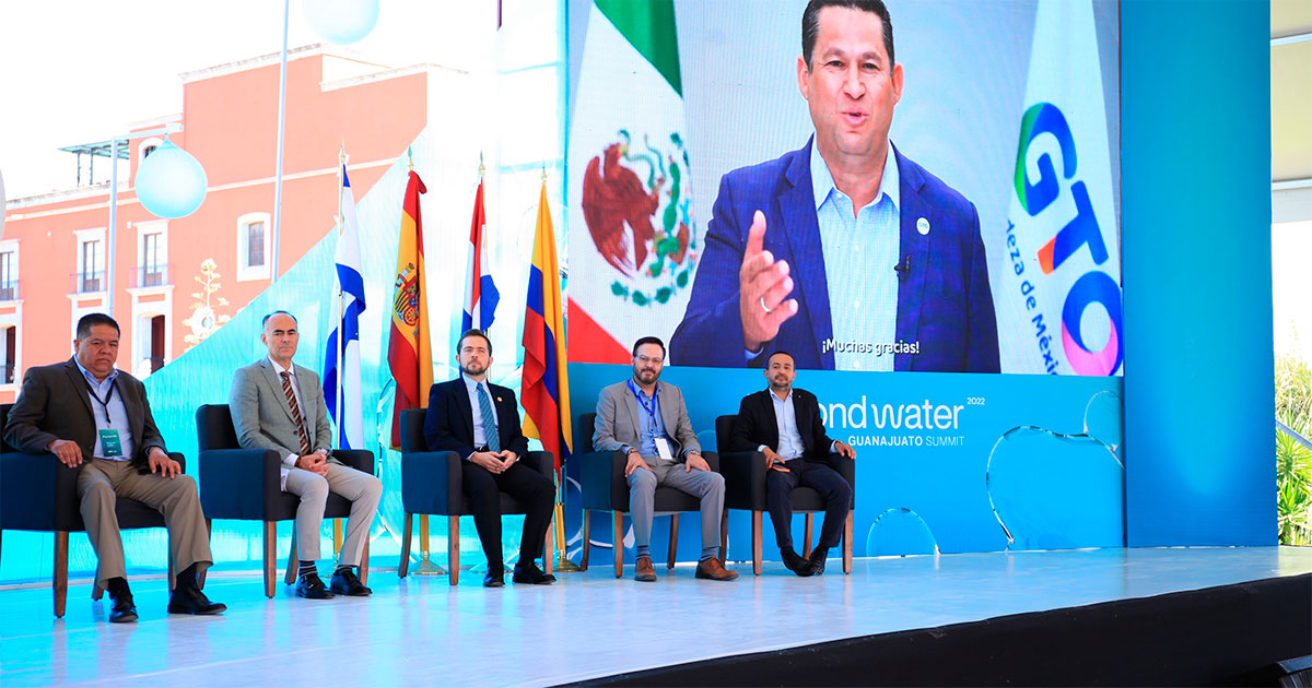 Inauguran la cumbre del Agua Beyond Water 2022 en Guanajuato