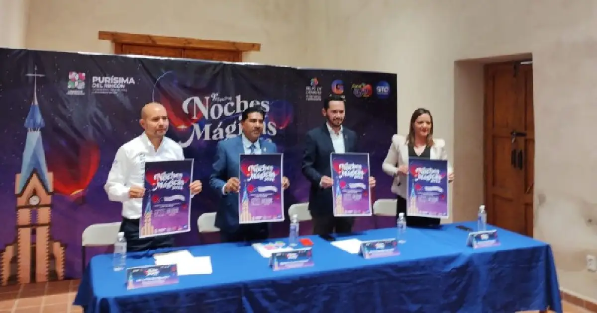 Presentan noveno festival de Noches Mágicas 2022 en Jalpa de Cánovas