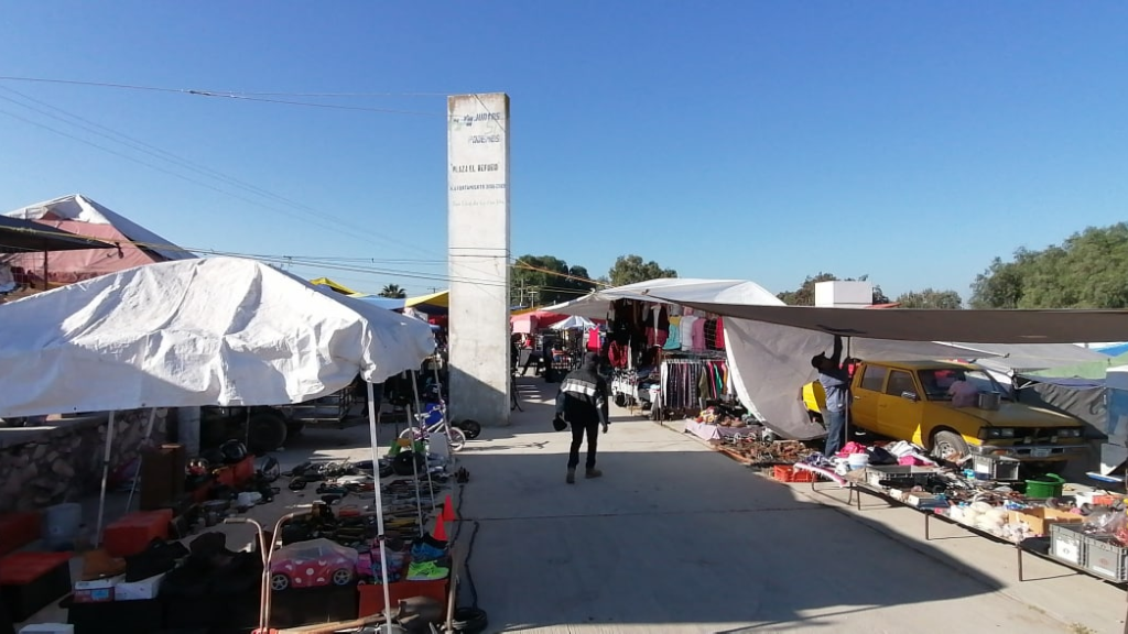 Buenas ventas en noviembre dan un ‘respiro’ a tianguistas de El Refugio, San Luis de la Paz