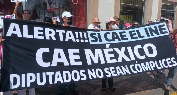 Panistas en Guanajuato defienden marcha contra el INE por ser ‘potente de voz y sin acarreos’