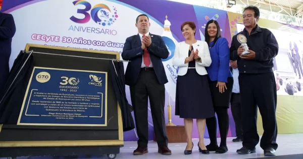 Cecyte Guanajuato celebra 30 años como pilar de la educación media superior tecnológica