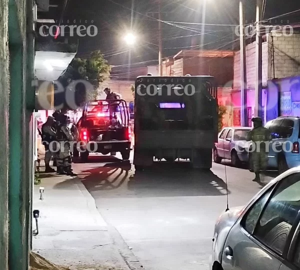 Pistoleros balean a hombre en colonia El Ejidal en Celaya