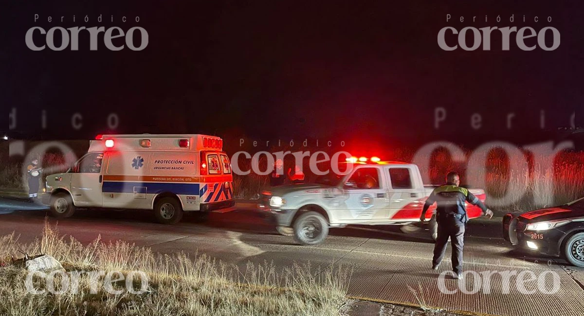 Choque en el eco bulevar de León-San Francisco del Rincón deja 1 muerto y 1 niño herido