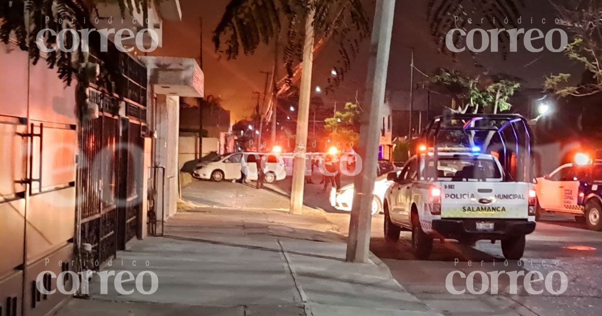 A balazos, asesinan a hombre en la colonia Bellavista de Salamanca