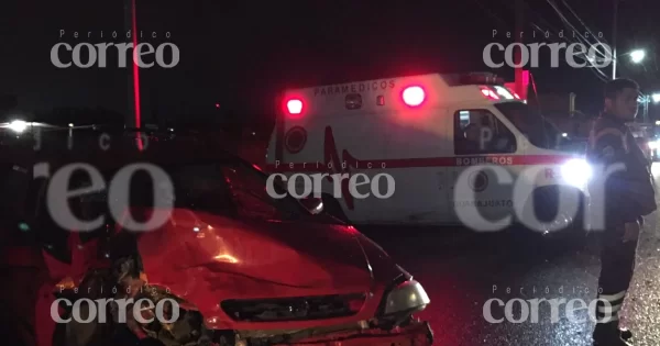 Conductor resulta herido al chocar en la entrada al Maluco, en la capital