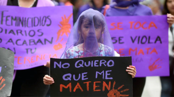 Machismo deja más de 4 mil feminicidios en América Latina y el Caribe durante 2021