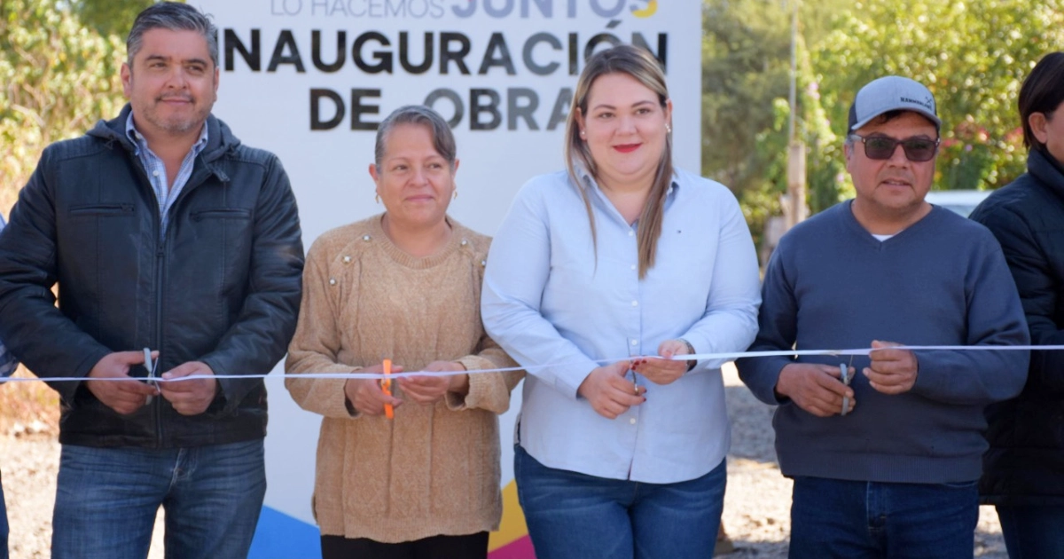 Alcaldesa de Abasolo realiza gira de arranque e inauguración de obras públicas