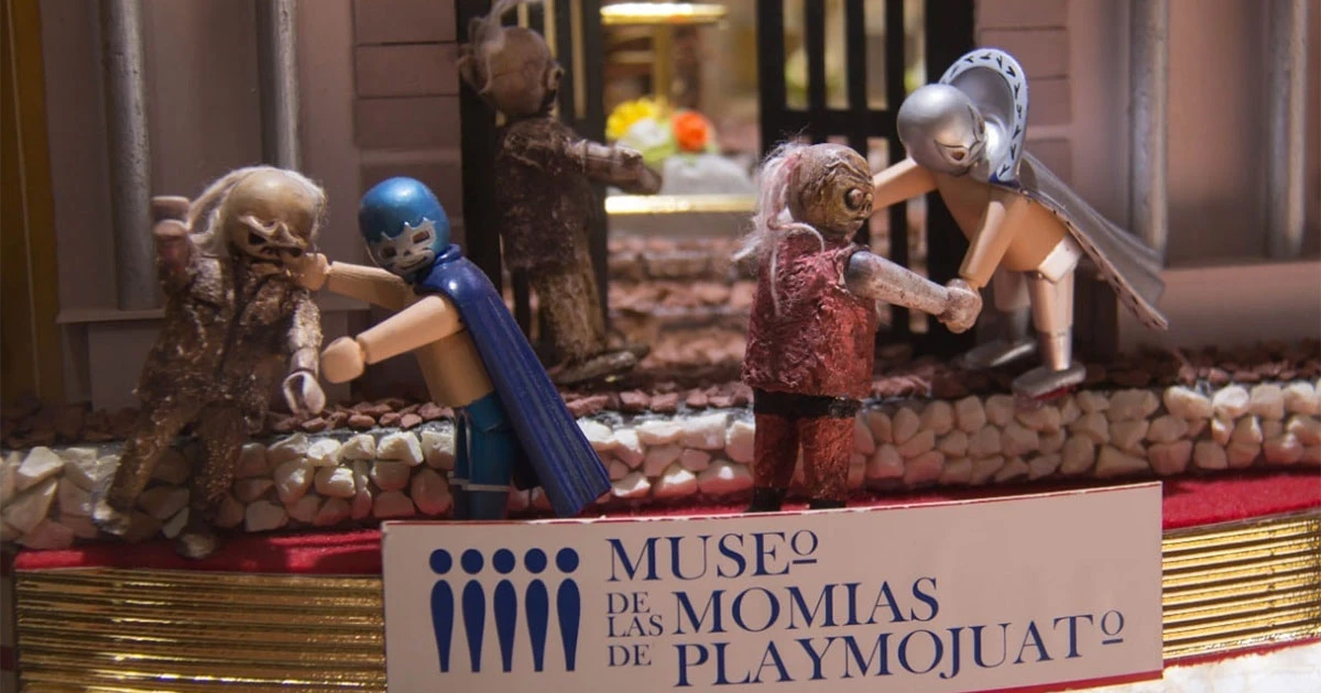 Aún tienes tiempo de visitar la exposición de playmobil de Santo vs Las Momias en Guanajuato