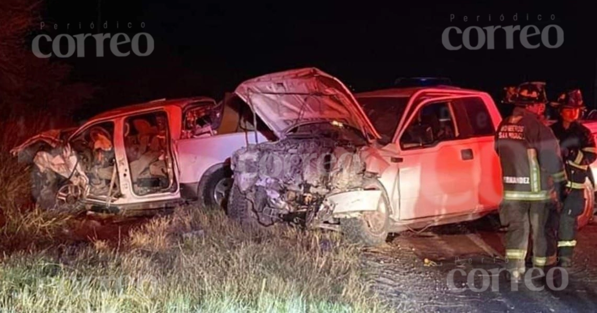 Aparatoso choque en la San Miguel-Los Rodríguez deja tres lesionados