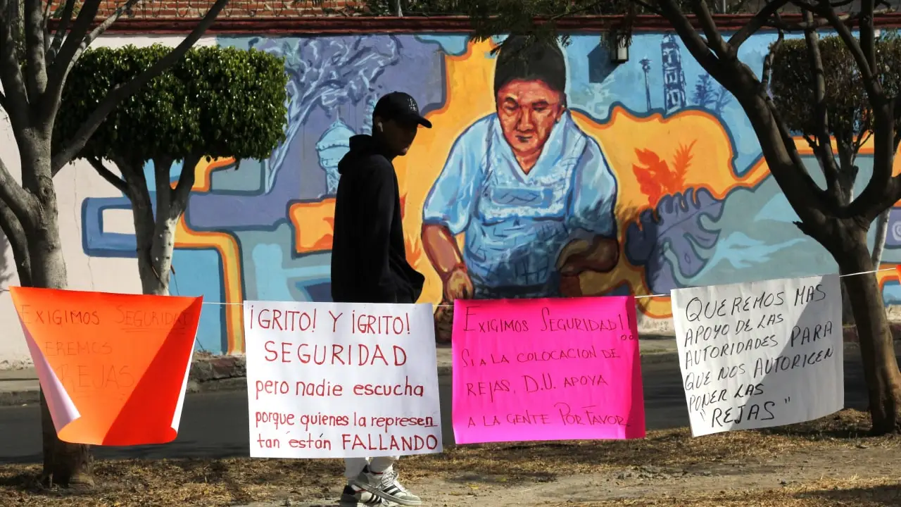 Con manifestación, exigen 3 colonias garantizar seguridad mínima en Celaya