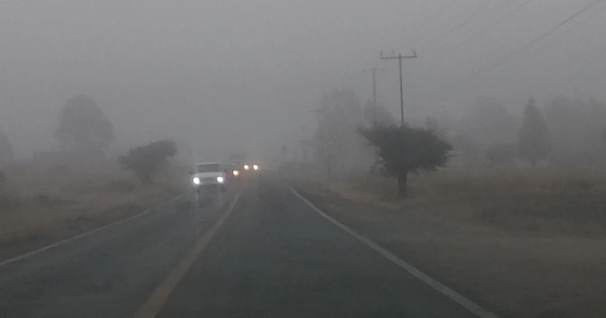 San José Iturbide queda entre niebla por más de cinco horas en varias carreteras