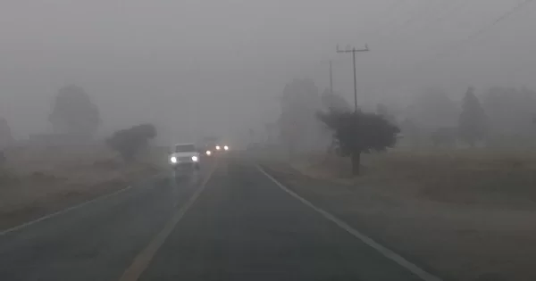 San José Iturbide queda entre niebla por más de cinco horas en varias carreteras