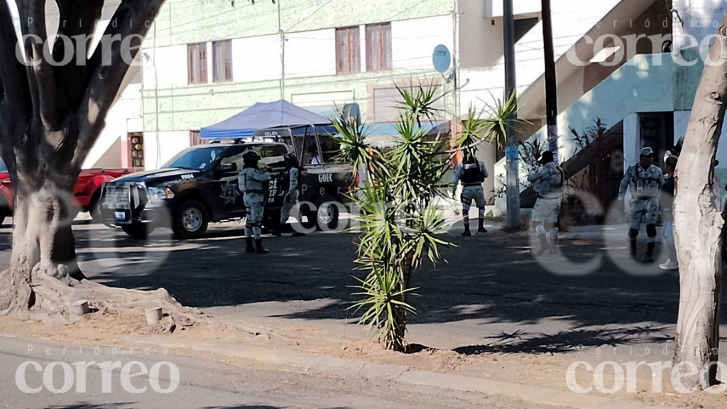 Ataque armado contra departamento en la Sanjuanico moviliza a policías de Celaya