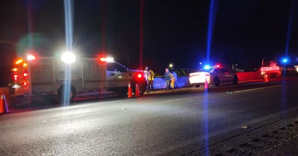 Atropellan a hombre en la autopista de cuota de Celaya Km 40