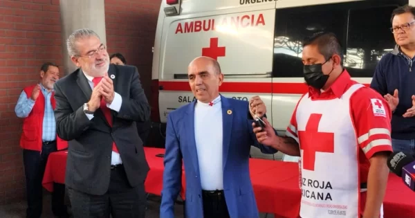 Gracias a inversión conjunta, Cruz Roja de Salamanca estrena nueva ambulancia