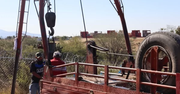 San Miguel de Allende: tras 2 días reparan pozo de Lomas de San Miguel