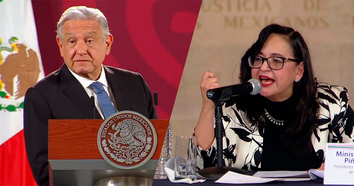 “No tenemos que pensar lo mismo” dice AMLO sobre Norma Piña como presidenta de SCJN