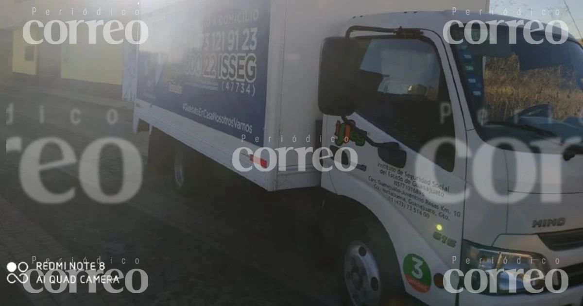 Roban camioneta con productos del ISSEG y policía de Valle la recupera