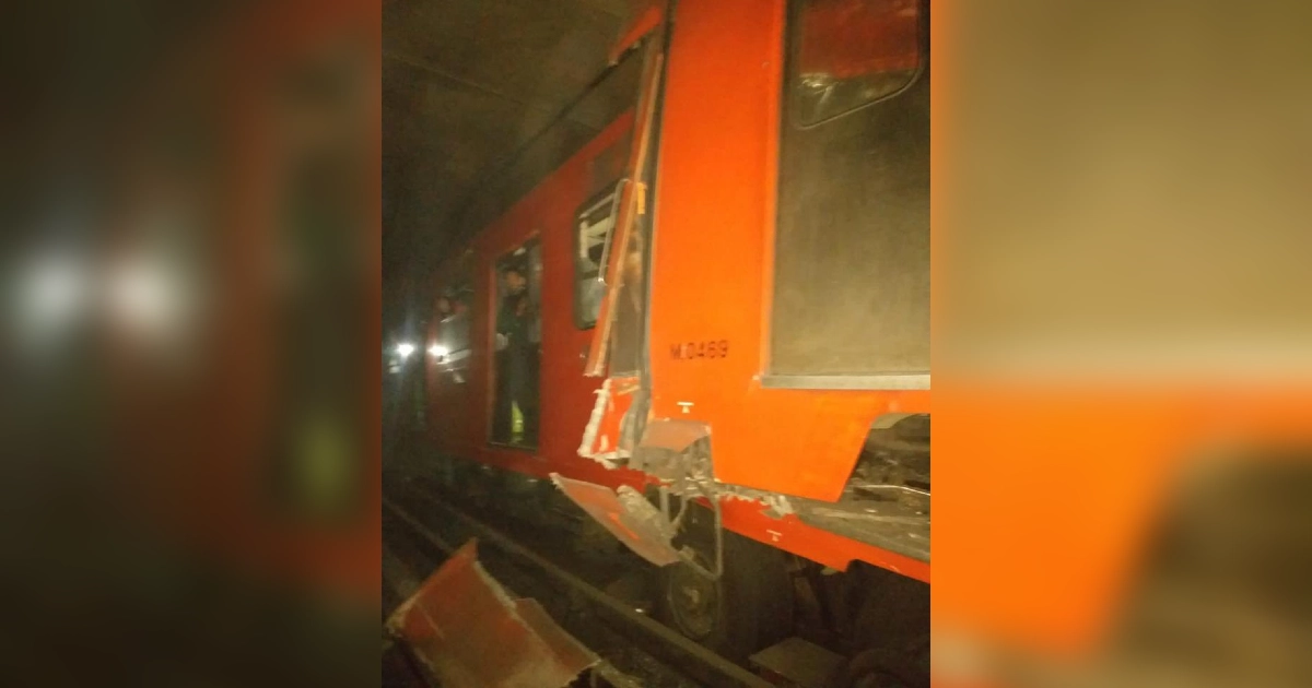 Dan de alta a 26 de los 57 heridos en choque de trenes del metro en la CDMX