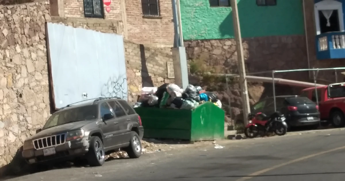 Inundan de basura la panorámica de Guanajuato capital; otro problema más en la zona