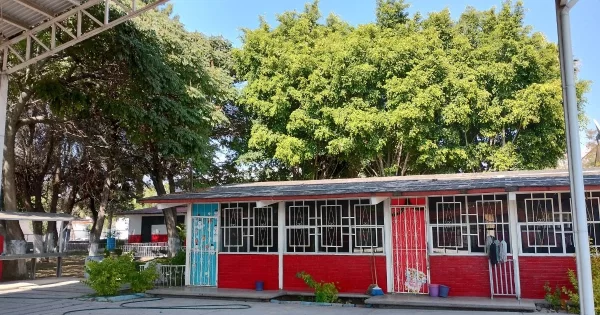 Desde hace 26 años, estudian con goteras en la primaria Lic. Manuel Doblado de Purísima