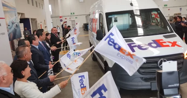 Con una inversión de casi 4 mdp, inauguran paquetería FedEx en Bajío Industrial Park