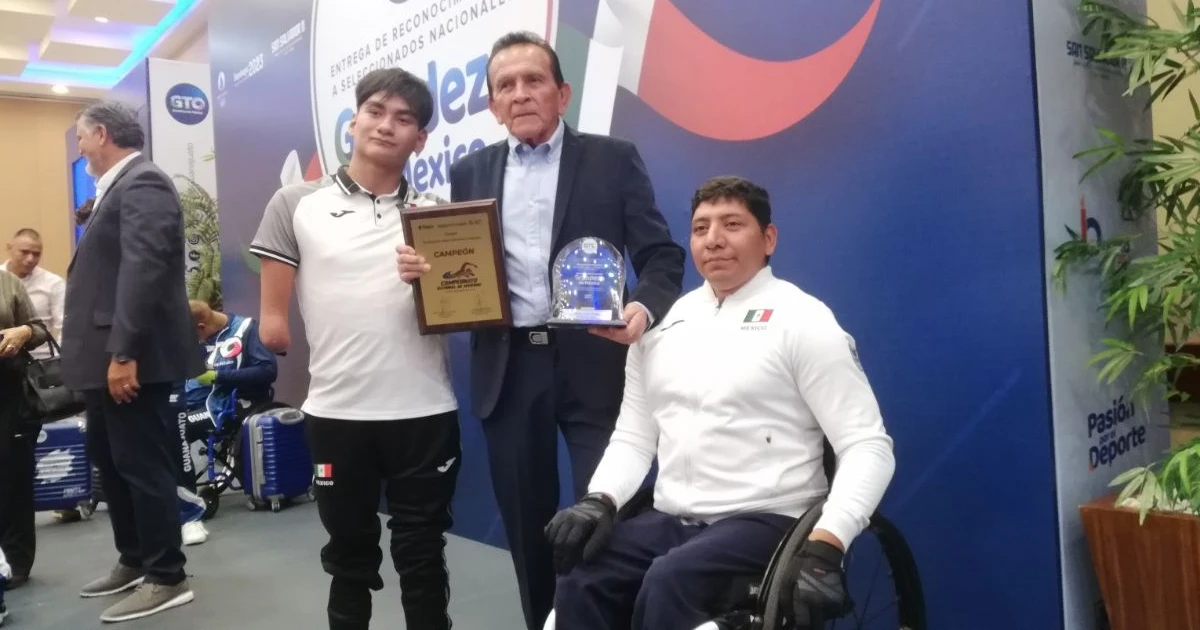 Jesús Hernández, nadador paralímpico de Guanajuato, busca marcar una diferencia en el deporte