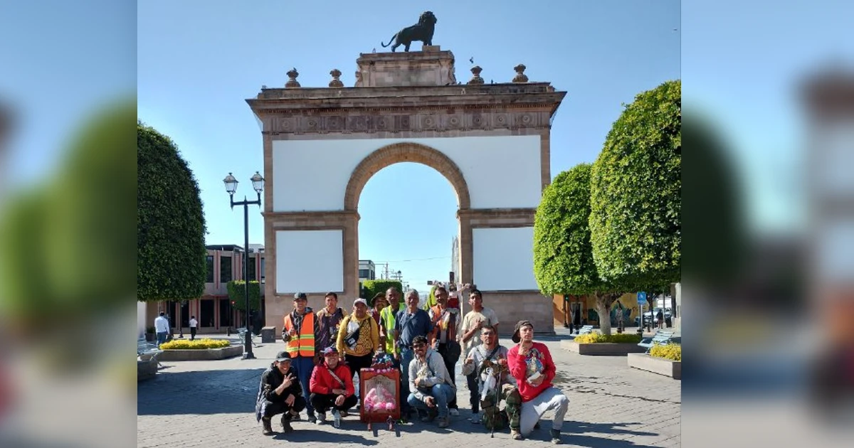 Sacrificio y fe, el sello de Tepito en el trayecto a San Juan de Los Lagos