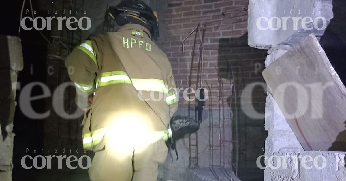 Se incendia casa vecina de la tienda de Santa Fe Klan en Guanajuato capital 