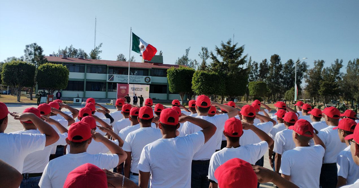 Jóvenes ingresan al Servicio Militar Nacional en Irapuato y Villagrán