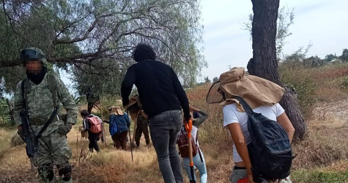 Colectivo Hasta Encontrarte de Irapuato halla un cadáver en Salamanca