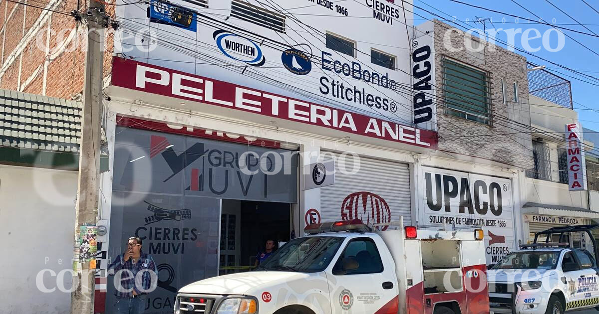 Hombre muere tras caída de un elevador en una peletería de León 