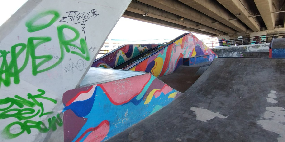 Demolerán skate park por remodelación del puente de Constituyentes en Celaya