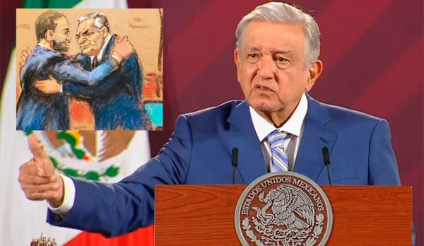 Analiza AMLO si puede demandar al abogado de Genaro García Luna por daño moral