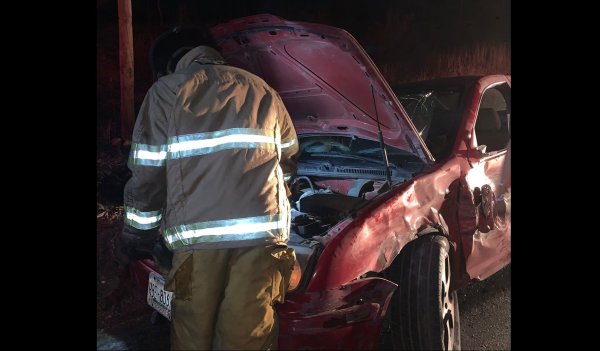 Una familia se accidenta en Los Pinos, en Guanajuato capital