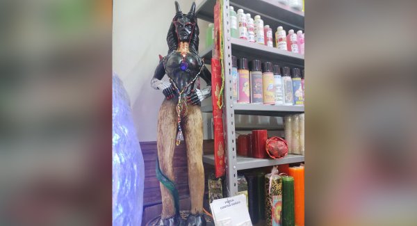 Conoce a Lilith, la demonia más socorrida en el Mercado Aldama de León 