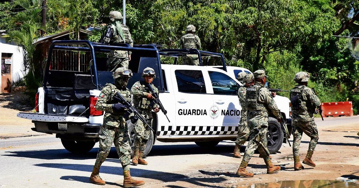 Guardia Nacional detiene a dos presuntos jefes criminales de Guanajuato 