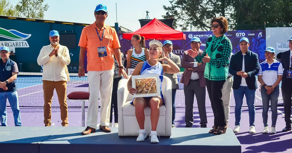 La rusa Kamila Rakhimova reina en Irapuato tras ganar el Guanajuato Open 2023