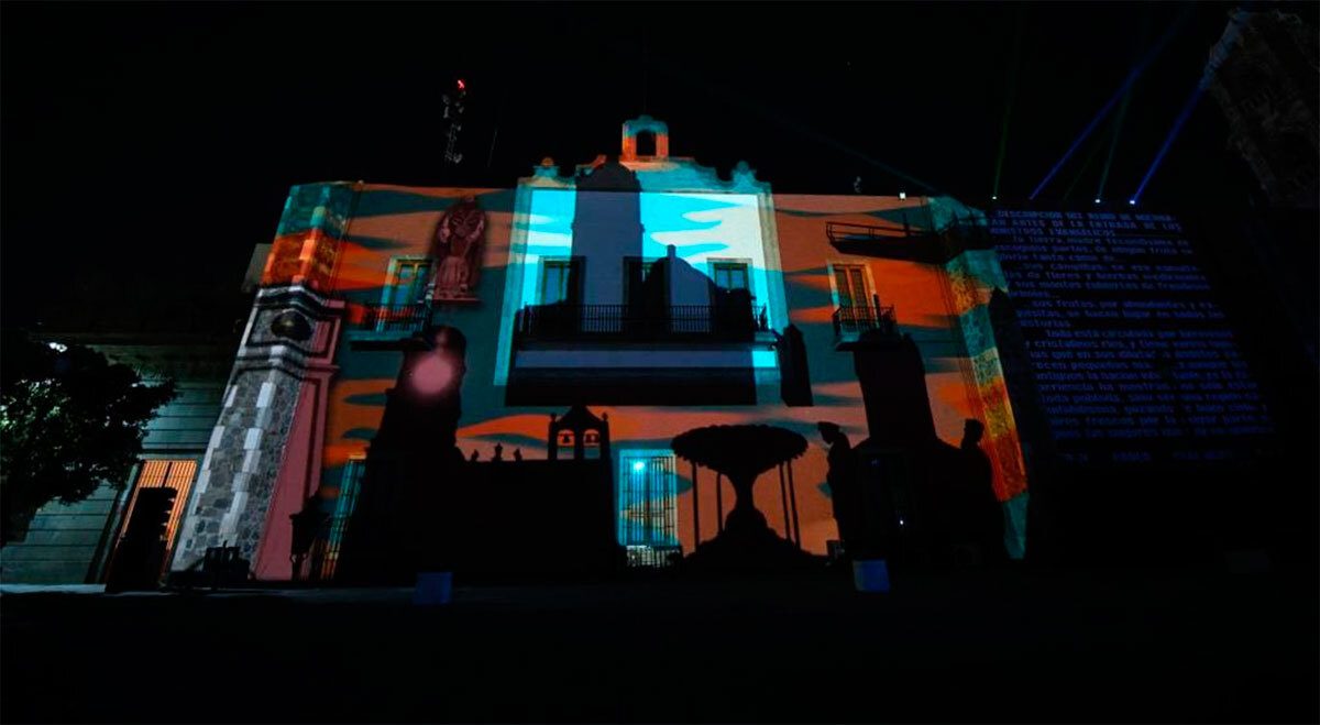 Proyectan en videomapping “Cerro que emerge de la llanura“ por aniversario de Irapuato