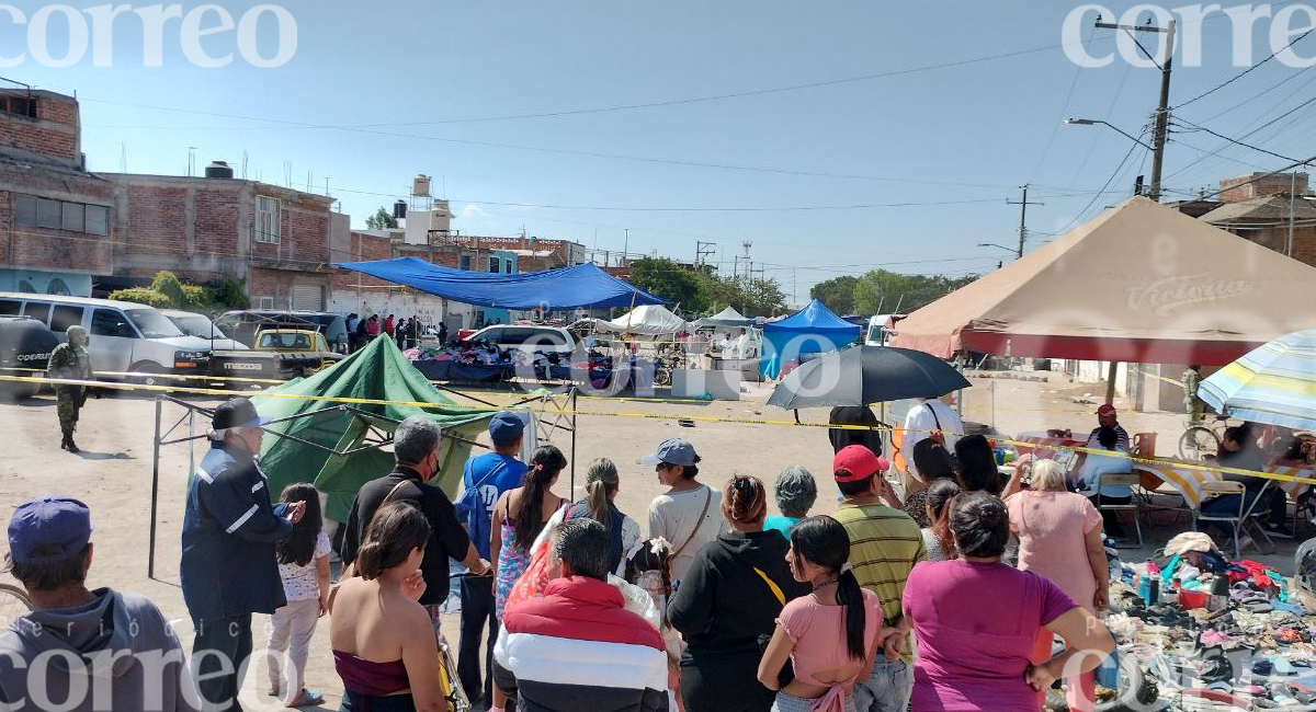 Irapuato: ataque en el tianguis de la San Martín de Porres deja 2 muertos 