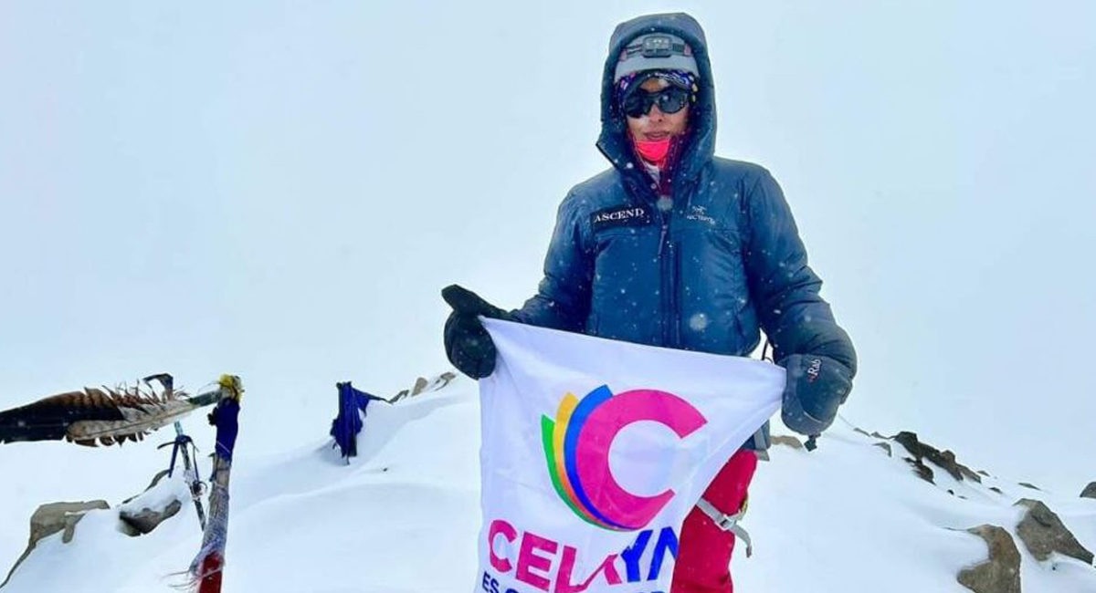 La celayense, Elena Cortés Acevedo, lleva la mitad del reto Seis 6 Miles