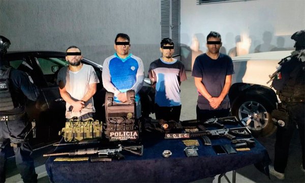 Caen presuntos miembros de célula criminal en Celaya; tres eran de Tamaulipas