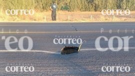 Comonfort: cierran la carretera Celaya- San Miguel por socavón 