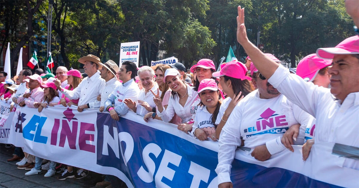 Políticos y sociedad de Guanajuato se preparan para nueva marcha por el INE