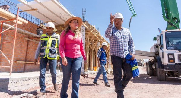 Construcción del Centro Colibrí en Guanajuato Capital va al 70%