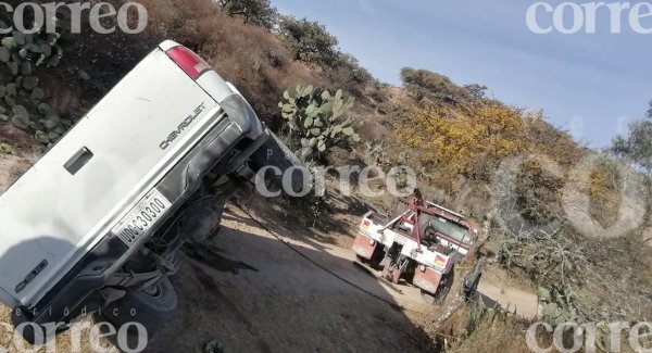 Muere joven de 23 años de edad tras volcarse en Santiaguillo, San Luis de la Paz